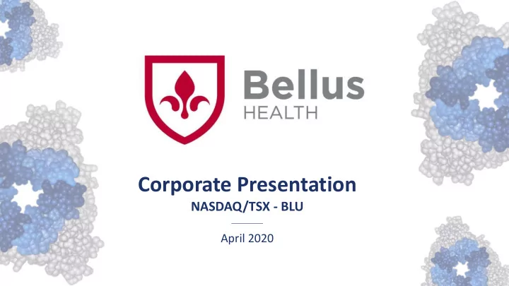 corporate presentation