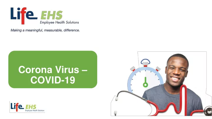 corona virus