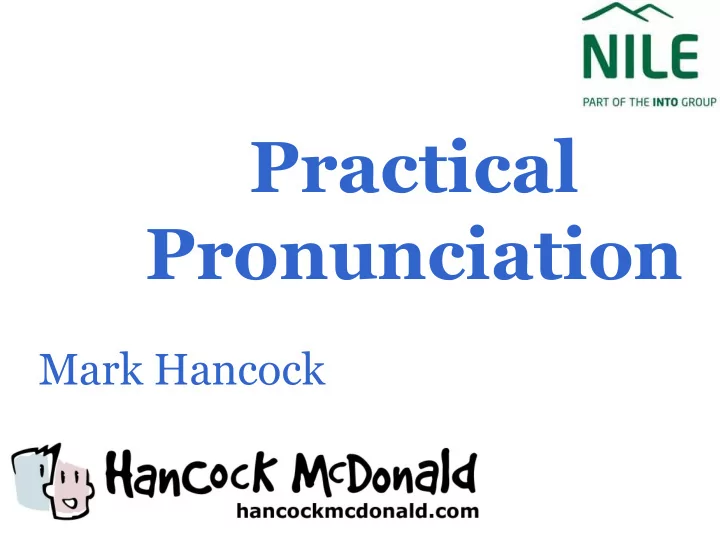 pronunciation