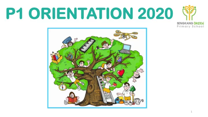p1 p1 ori orien entatio tion 2020 n 2020