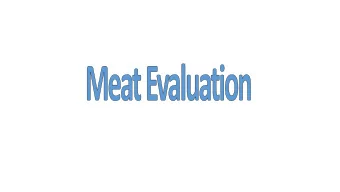 Meat Evaluation  beef  brisket  whole brisket  corned brisket  flat half  point half  chuck  arm