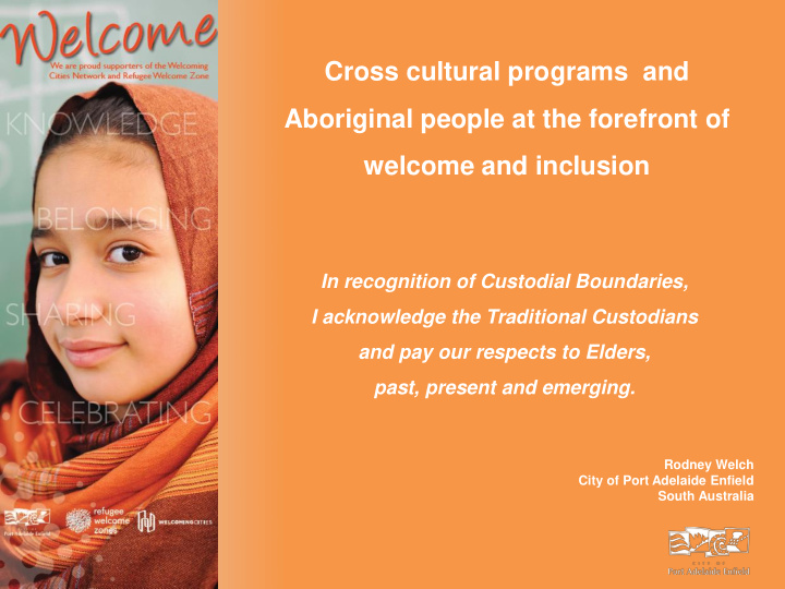 cross cultural programs and aboriginal people at the
