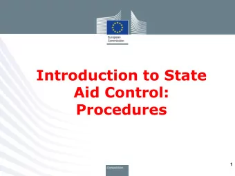 1  Source of Information  Manual of Procedures (ManProc):  details on rules  practical