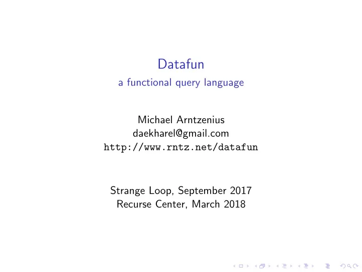 datafun