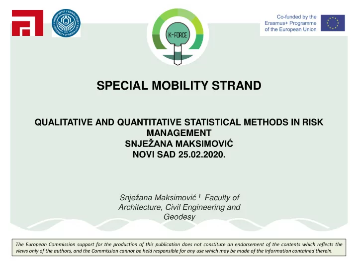 special mobility strand