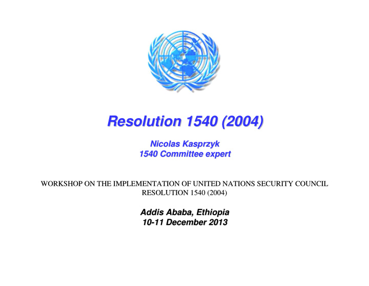resolution 1540 2004 resolution 1540 2004