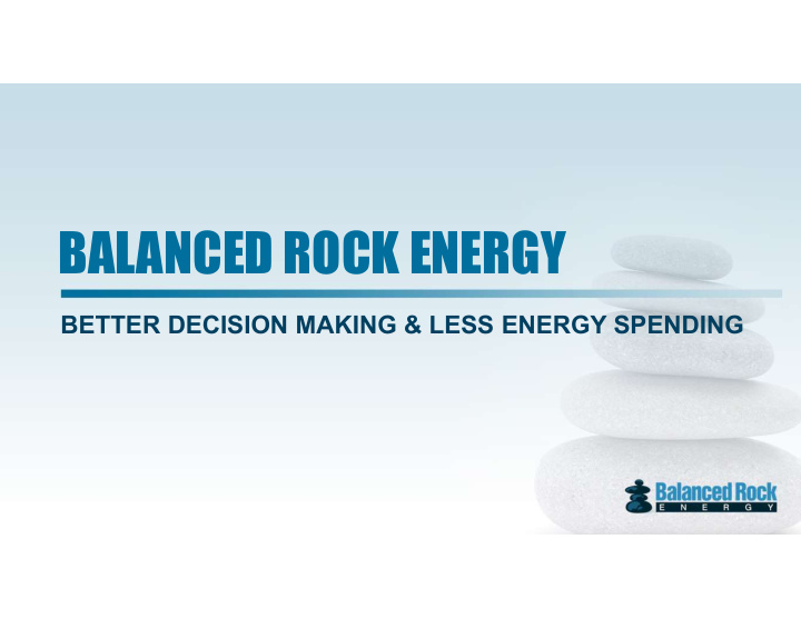 balanced rock energy