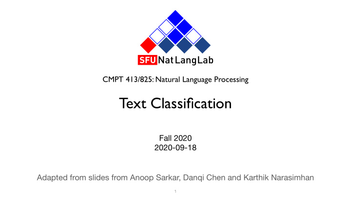 text classification