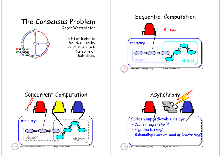 the consensus problem