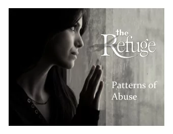 Patterns  of      Abuse    Domestic  Abuse:  A  form  of    oppression