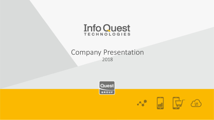 company presentation