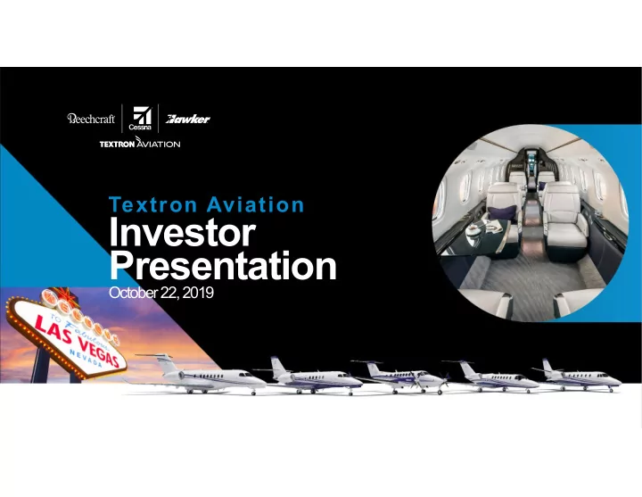 investor presentation