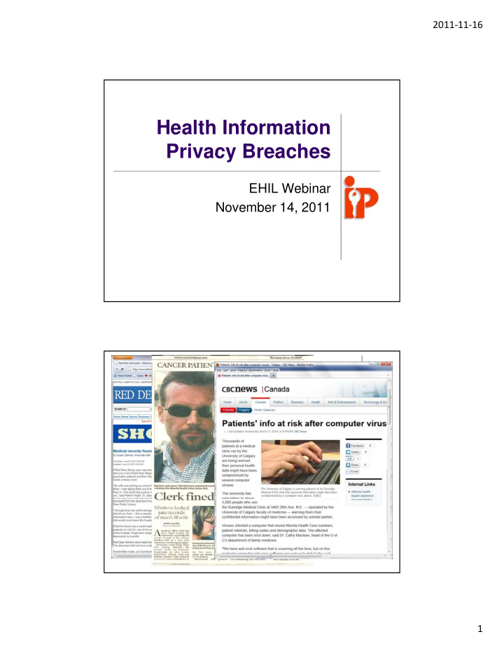 health information privacy breaches privacy breaches