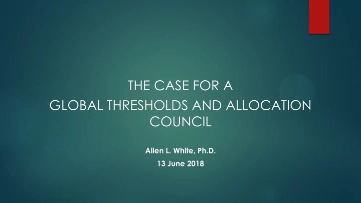the case for a