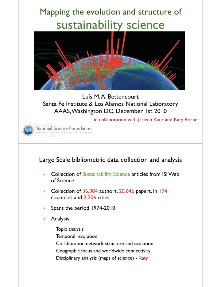 sustainability science