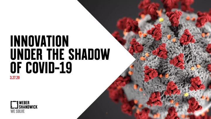 2 innovation under the shadow of covid 19