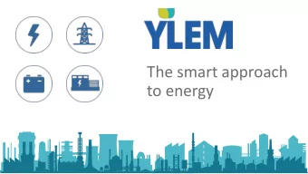 The smart approach  to energy  Introduction  Behind-the-Meter Gas Generation  Simon Mitchell  Head