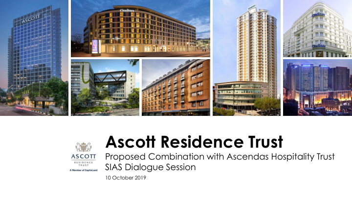 ascott residence trust