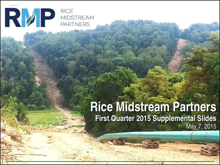 rice midstream partners