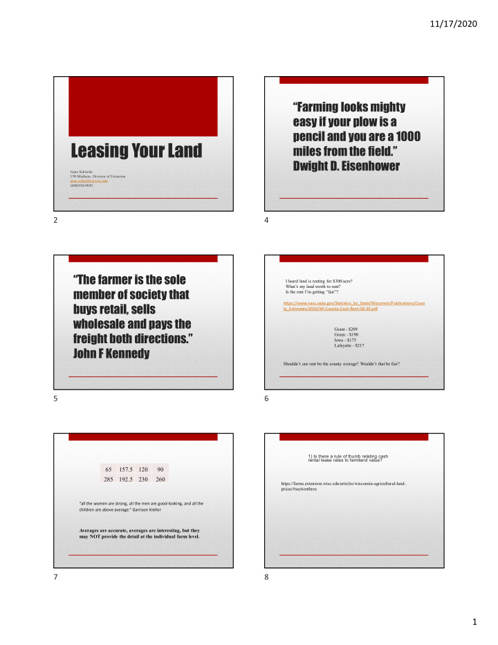 leasing your land