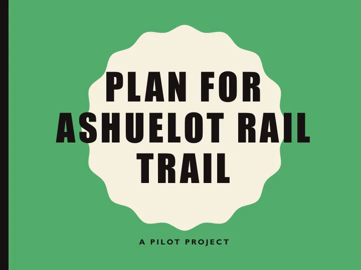 plan for