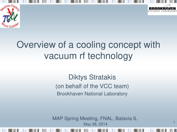 overview of a cooling concept with