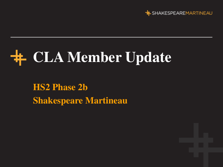 cla member update