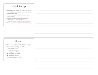 Quick Recap  Last week we looked at parts 1  and 2 of the bride project  In vv. 1-9, Abraham