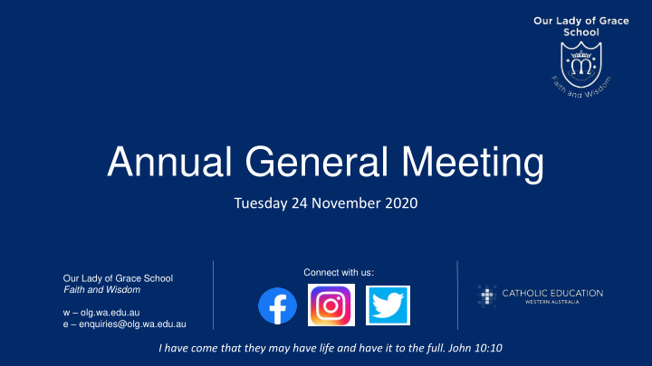 annual general meeting