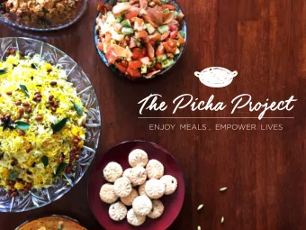 ! e Picha Project  ENJOY  MEALS ,  EMPOWER  LIVES  picha from Myanmar  150,000  registered refugees