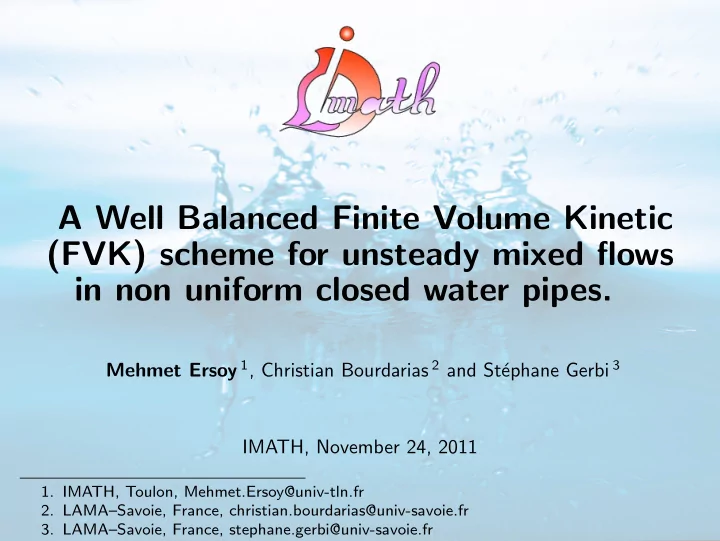 a well balanced finite volume kinetic fvk scheme for