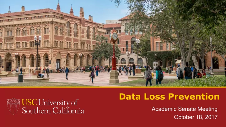 data loss prevention