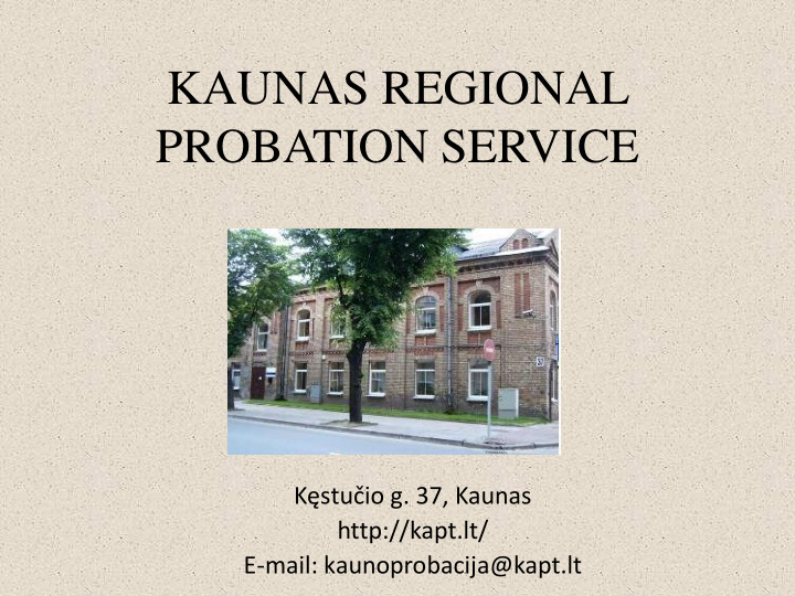 probation service