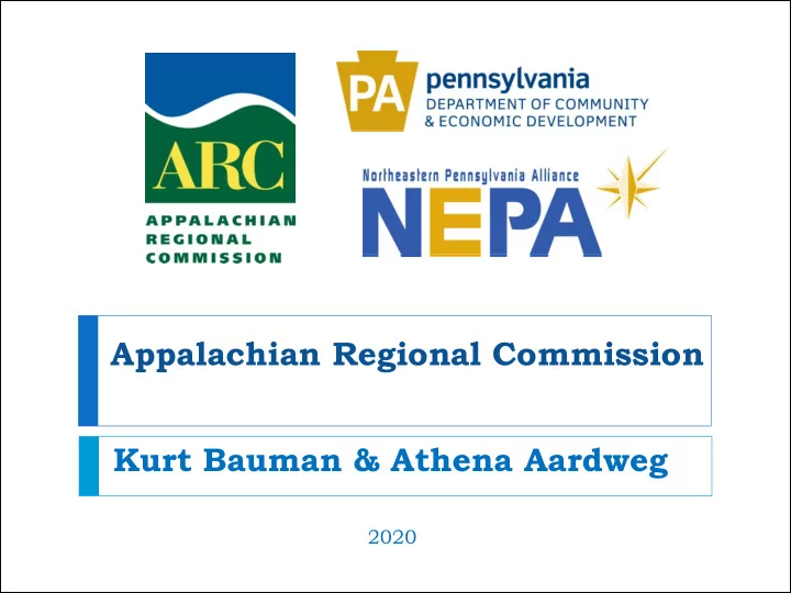 appalachian regional commission