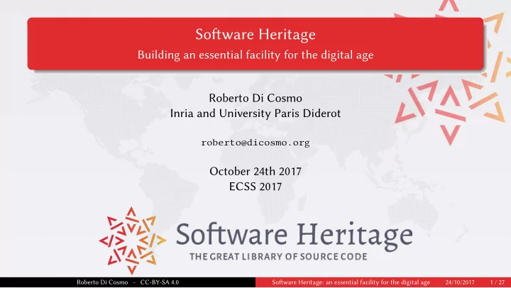 sofware heritage