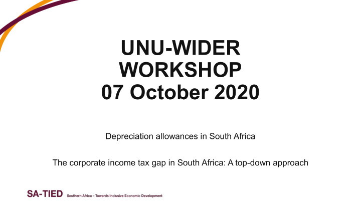 unu wider workshop 07 october 2020