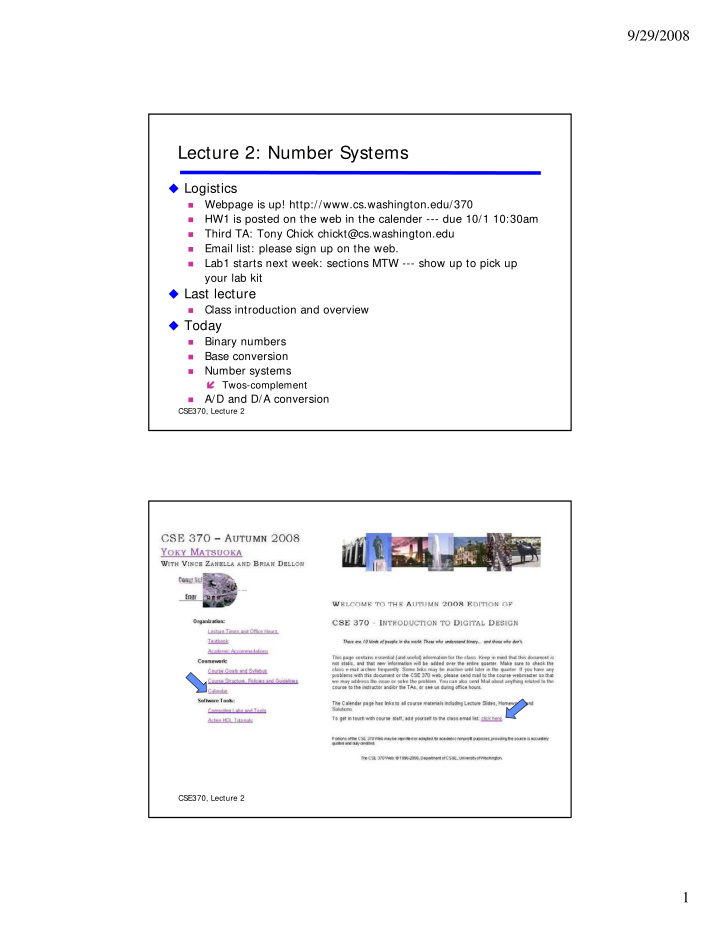 lecture 2 number systems