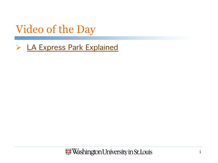 video of the day