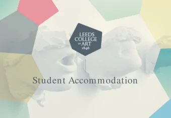 Student Accommodation  Liberty Park  Individual flats with 5 or 6 students sharing  Centrally