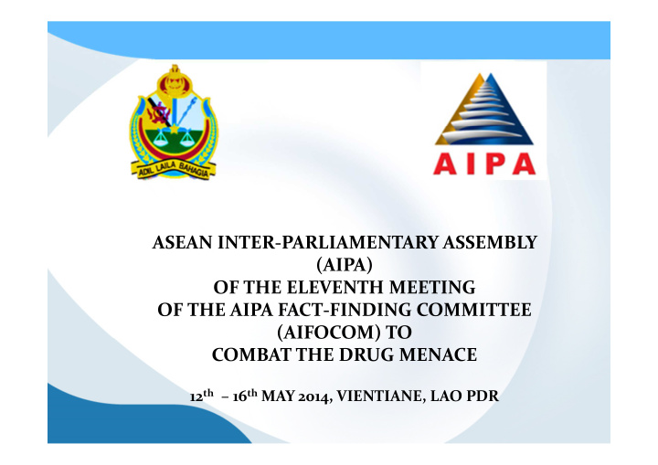 asean inter parliamentary assembly aipa of the eleventh