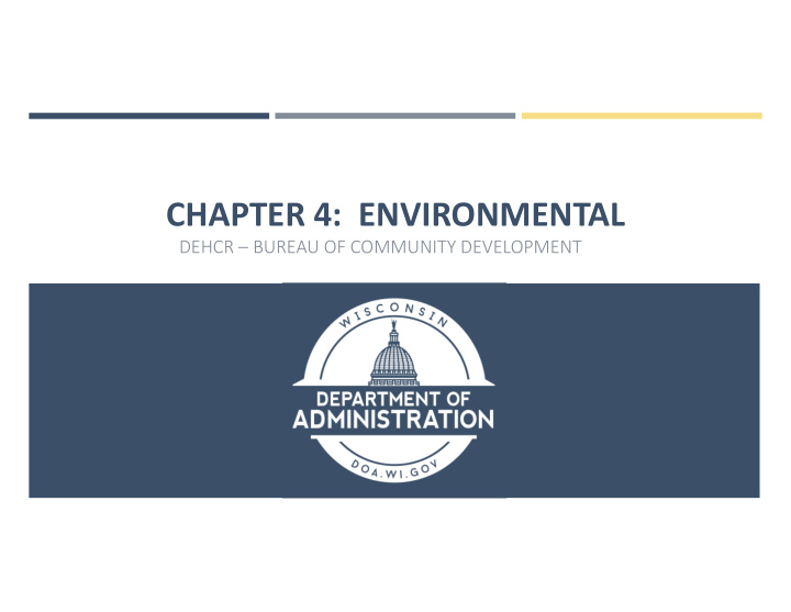 chapter 4 environmental