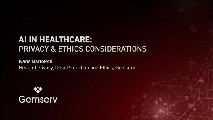 ai in healthcare privacy ethics considerations