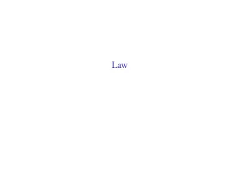 Law  Civil Law: Fines  Objectives:  1. Compensation  2. Retribution  (punitive damages)  3.