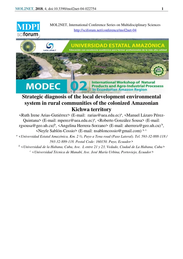 mol2net 2018 4 doi 10 3390 mol2net 04 022754 2 abstract