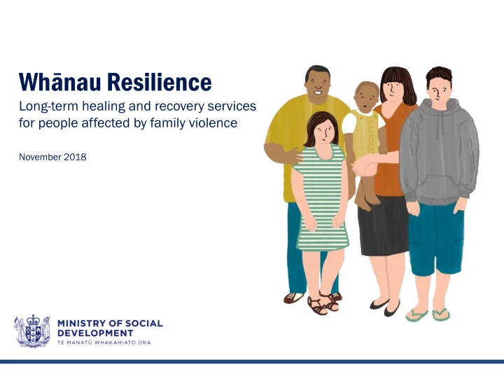 wh nau resilience