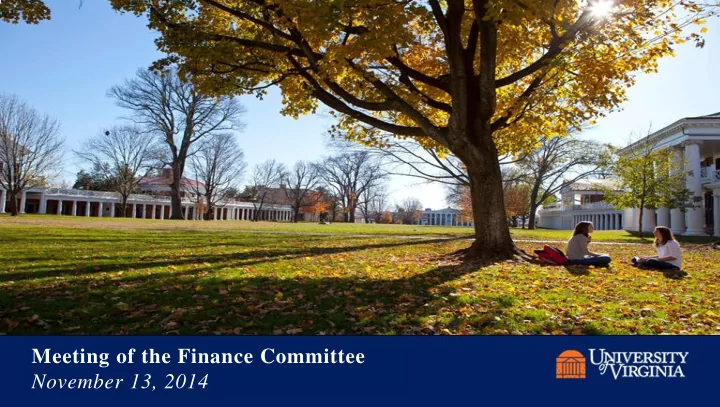 meeting of the finance committee november 13 2014 agen