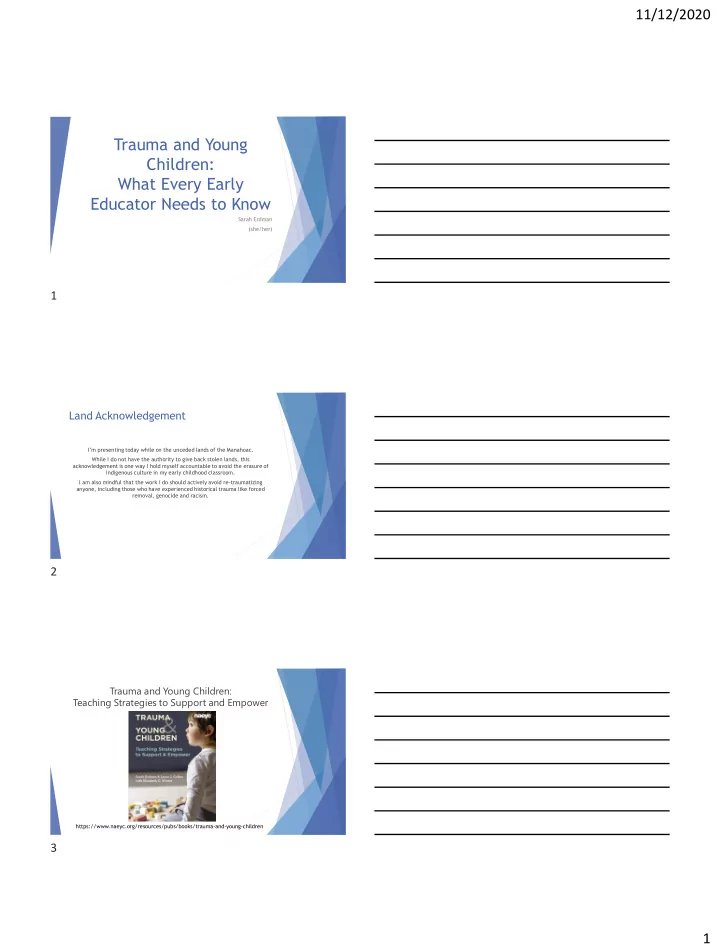children what every early educator needs to know