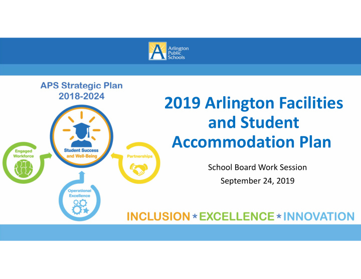 2019 arlington facilities and student accommodation plan