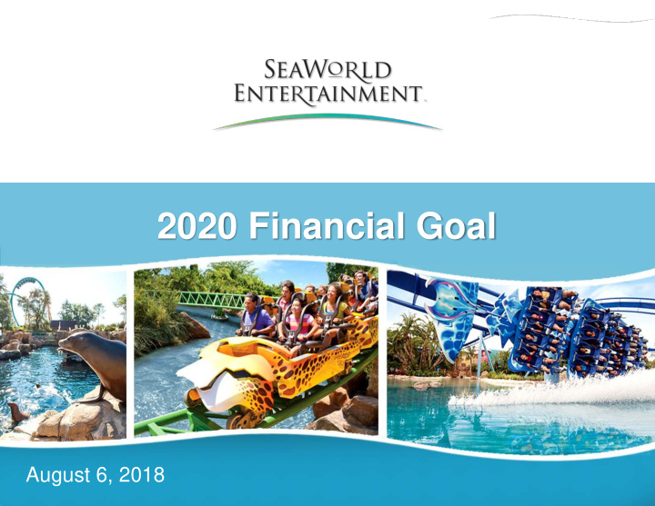 2020 financial goal