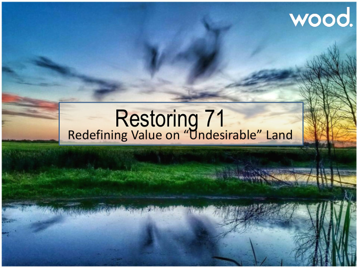 restoring 71